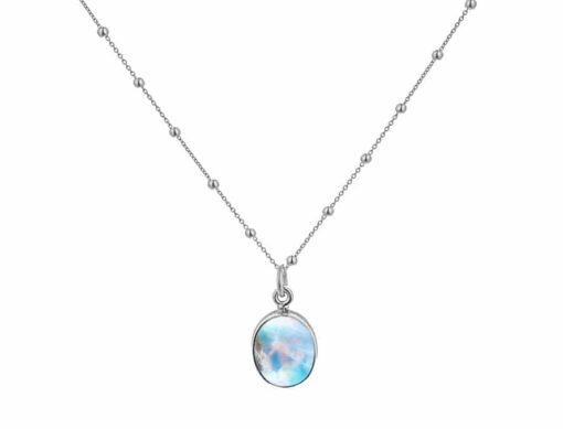 Colgante Kira Piedra Luna ago