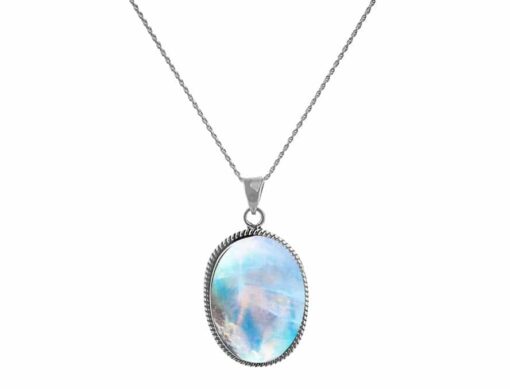 Colgante Atenea Piedra Luna XXL