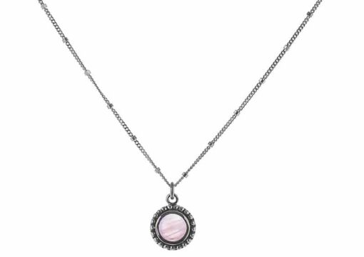 Colgante Charlot Cuarzo Rosa