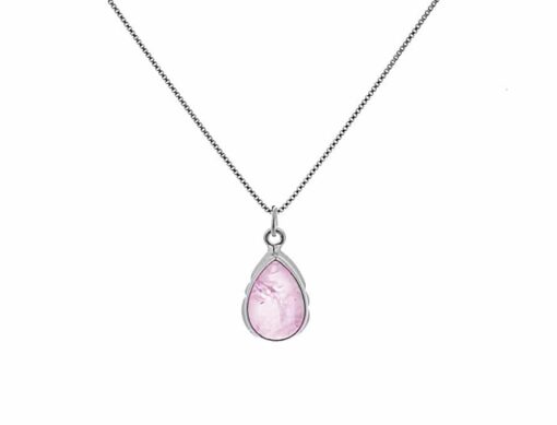 Colgante Zoe Cuarzo Rosa