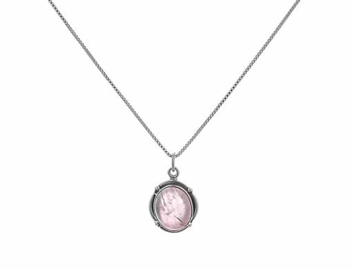 Colgante Noa Cuarzo Rosa