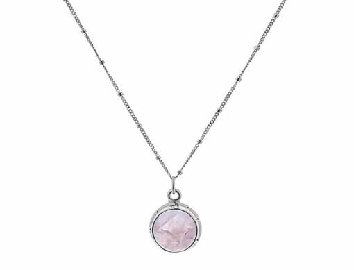 Colgante Cuarzo Rosa 8