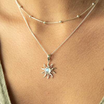 Alternative view of Colgante Sun Piedra Luna