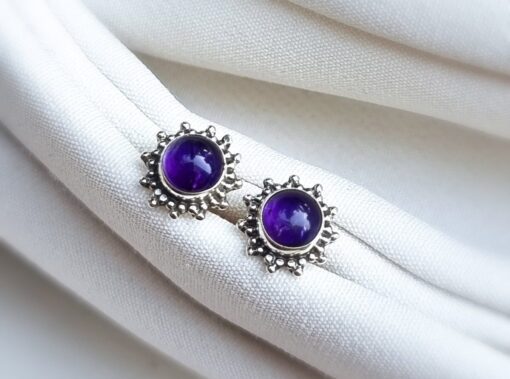 Aros Sol Amatista