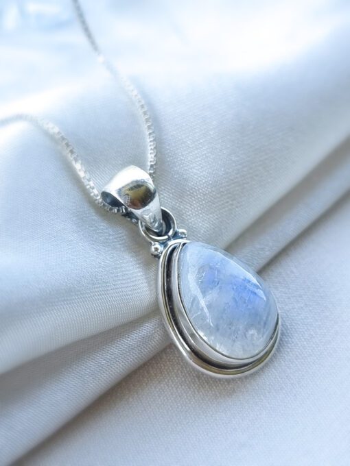 Colgante Gota Piedra Luna