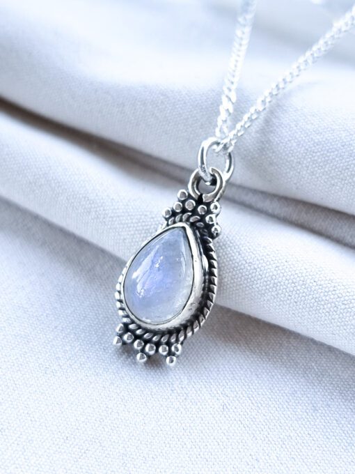 Colgante Paloma Piedra Luna