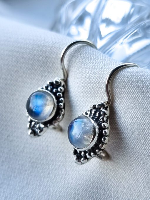 Aros Catalina Piedra Luna