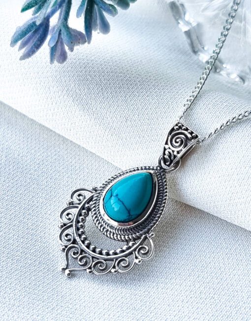 Colgante Maite Turquesa