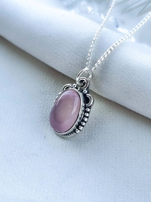 Colgante Istar Cuarzo Rosa