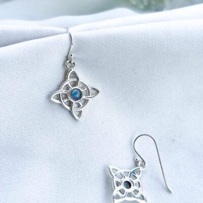 Alternative view of Aros Nudo de Brujas Labradorita