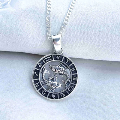 Alternative view of Colgante Signo Piscis