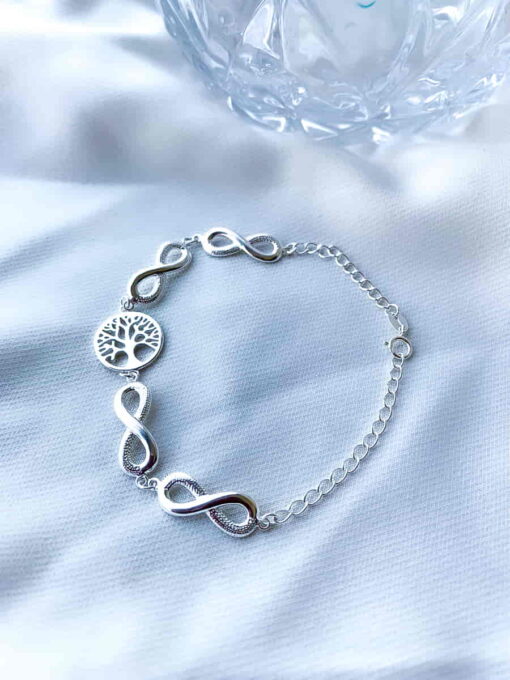 Pulsera Árbol de la Vida e Infinito