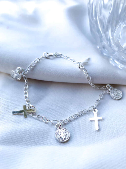 Pulsera San Benito y Cruces