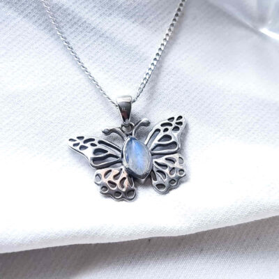 Alternative view of Colgante Mariposa Piedra Luna