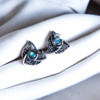 Aros Triqueta, Luna Creciente y Labradorita