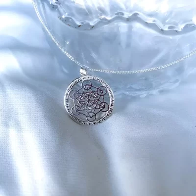 Alternative view of Colgante Metatrón Sagrado