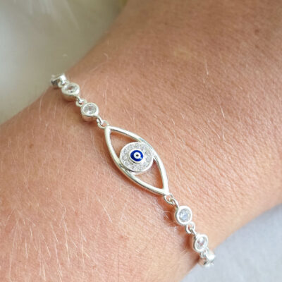 Alternative view of Pulsera Ojo Turco con Circones